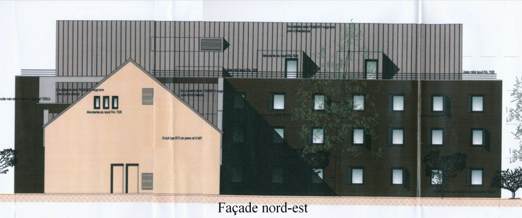 Proposition d'un hôtel face au château(2)