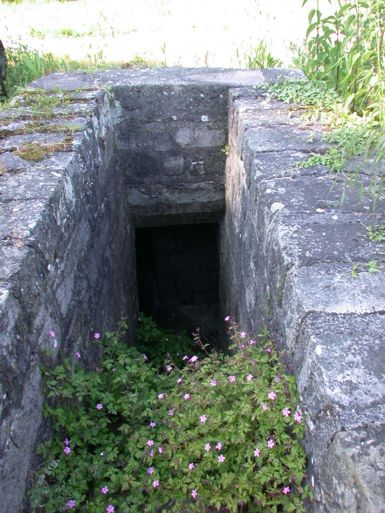 escalier d'accès à l’aqueduc