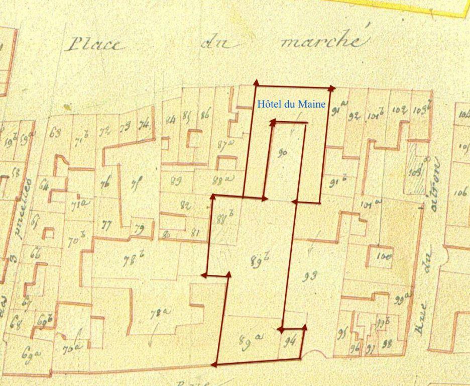 cadastre du 1er Empire, relevé en 1807