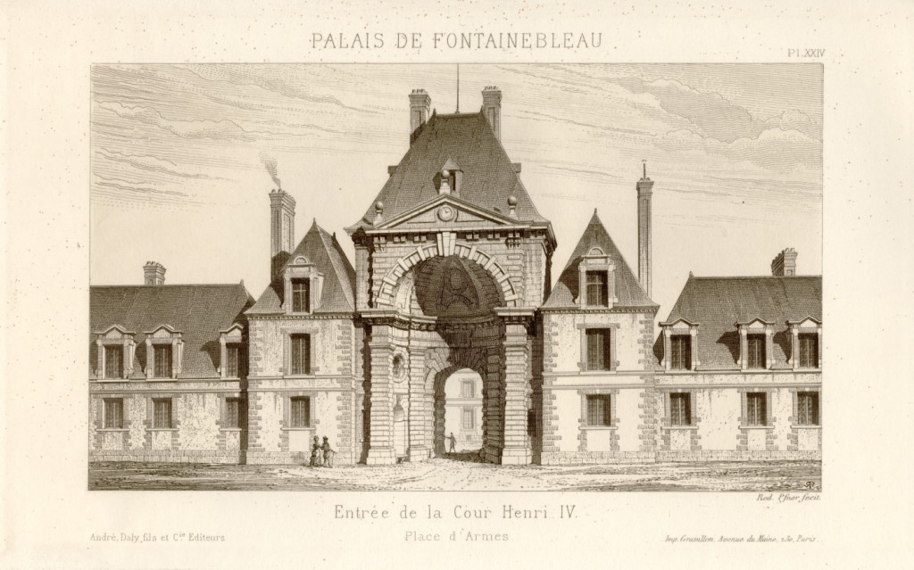 Entrée cour Henry IV