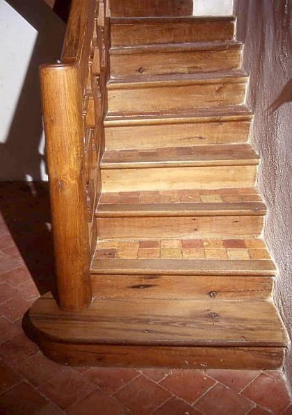 L’escalier terminé