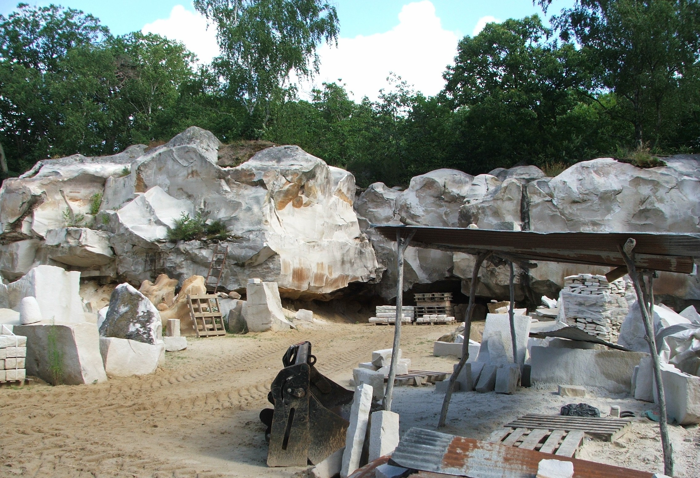 Les grès de Fontainebleau